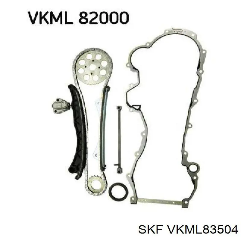 VKML83504 SKF Цепь ГРМ, комплект, верхняя