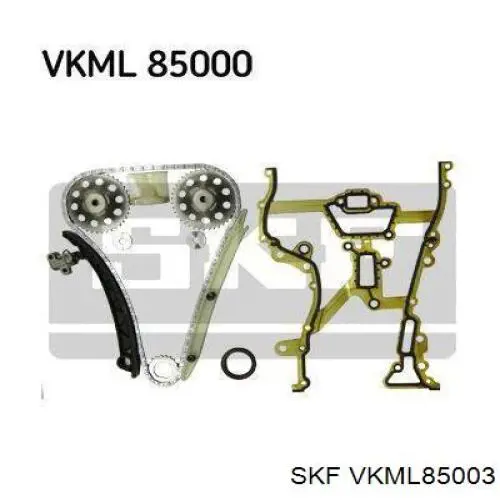 VKML 85003 SKF cadeia do mecanismo de distribuição de gás, kit