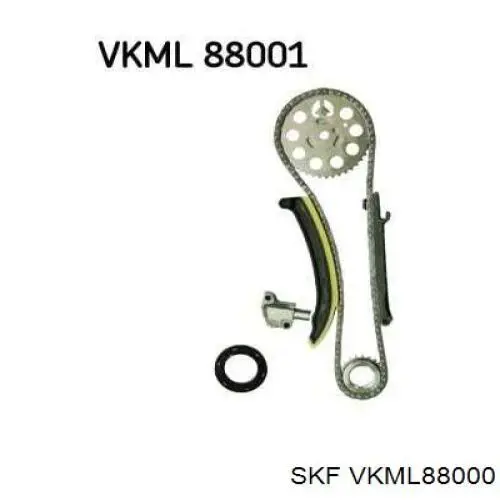 Kit de cadenas de distribución VKML88000 SKF