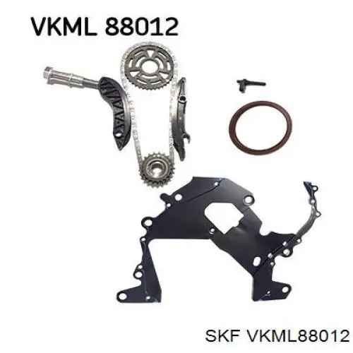 VKML 88012 SKF cadeia do mecanismo de distribuição de gás, kit