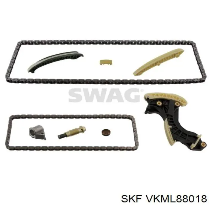 VKML 88018 SKF cadeia do mecanismo de distribuição de gás, kit