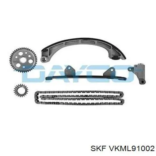 Kit de cadenas de distribución VKML91002 SKF