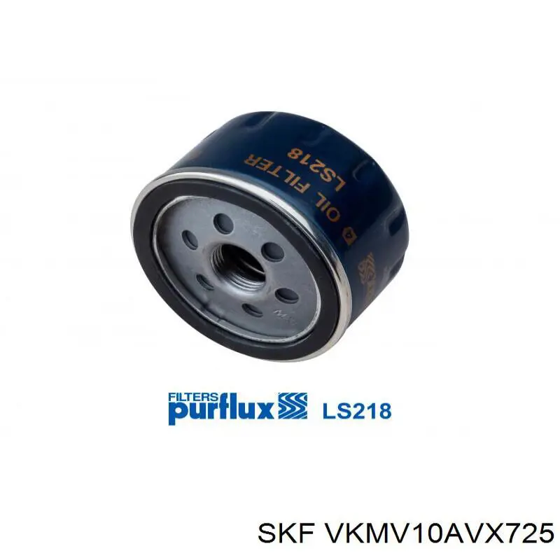 VKMV10AVX725 SKF Поликлиновый ремень