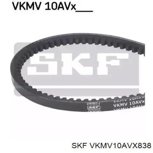 VKMV10AVX838 SKF correia dos conjuntos de transmissão