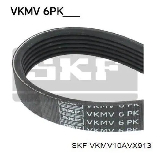 Клиновый ремень SKF VKMV10AVX913 цена, от 4.53 USD