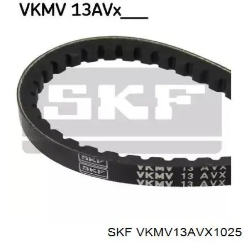 VKMV13AVX1025 SKF ремень генератора