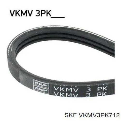 VKMV3PK712 SKF ремень генератора