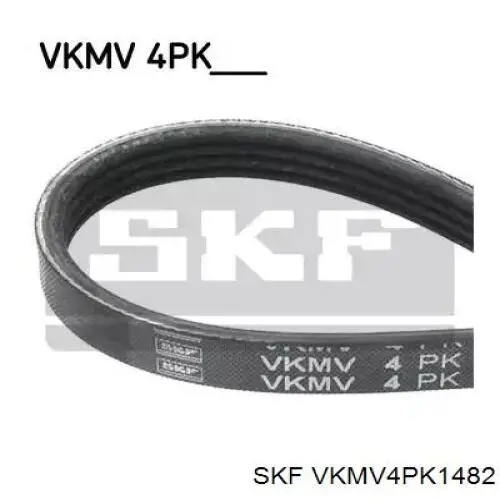 Ремень генератора VKMV4PK1482 SKF