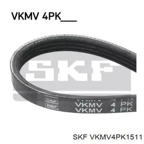 VKMV4PK1511 SKF correia dos conjuntos de transmissão