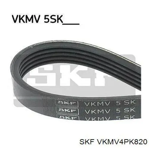 VKMV 4PK820 SKF ремень генератора