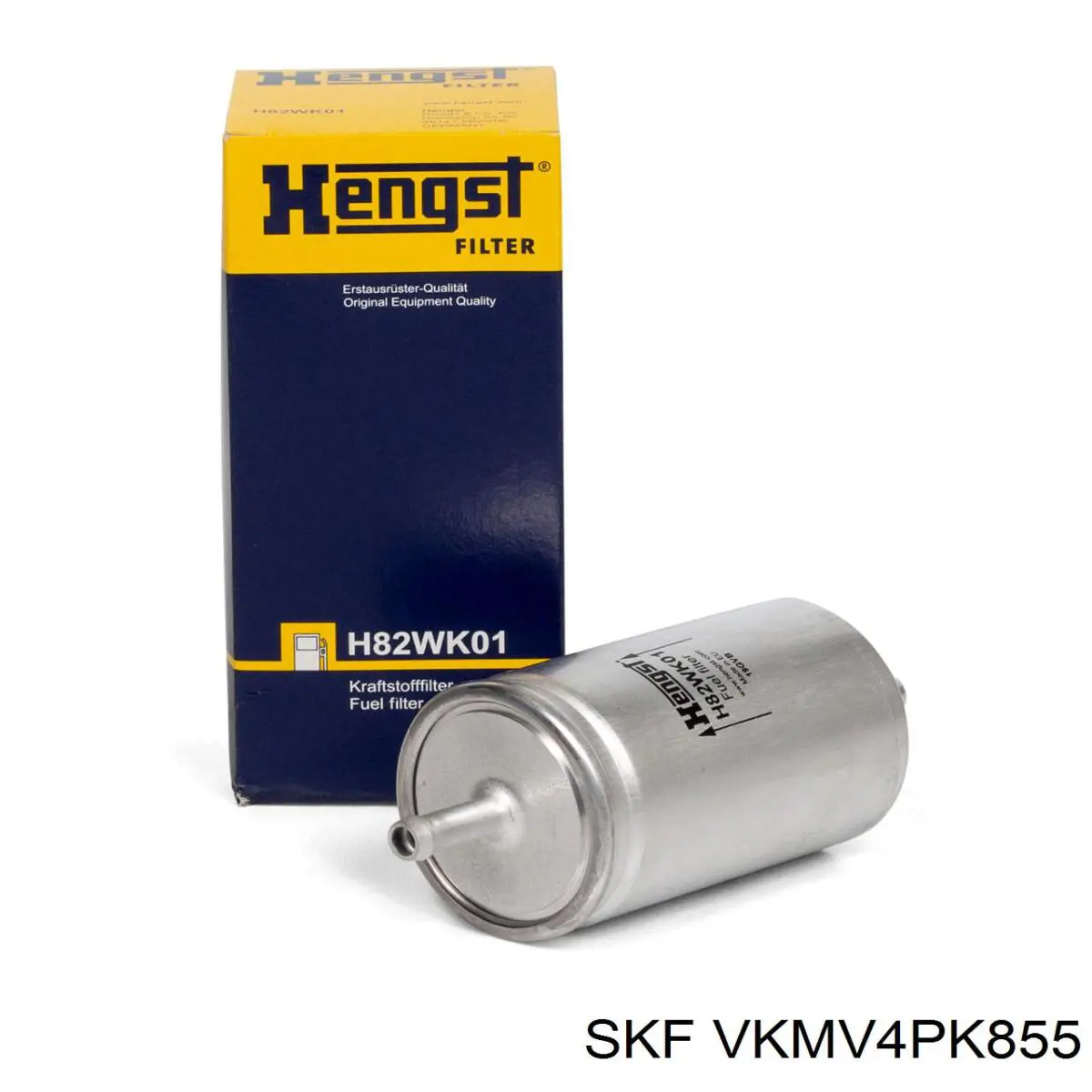 Ремень генератора VKMV4PK855 SKF