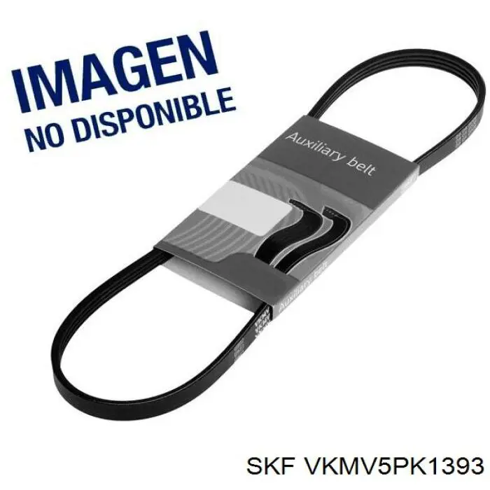 Ремень генератора VKMV5PK1393 SKF