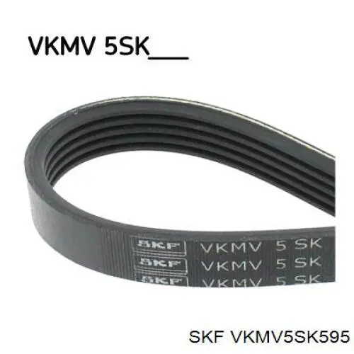 VKMV 5SK595 SKF ремень генератора