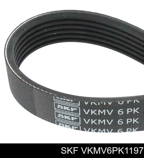 Ремень генератора VKMV6PK1197 SKF