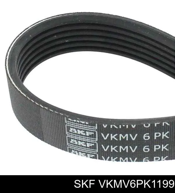 VKMV 6PK1199 SKF correia dos conjuntos de transmissão