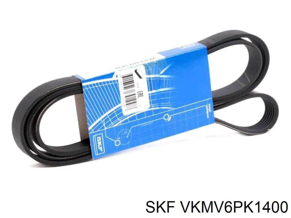 Клиновый ремень SKF VKMV6PK1400 цена, от 12.03 USD