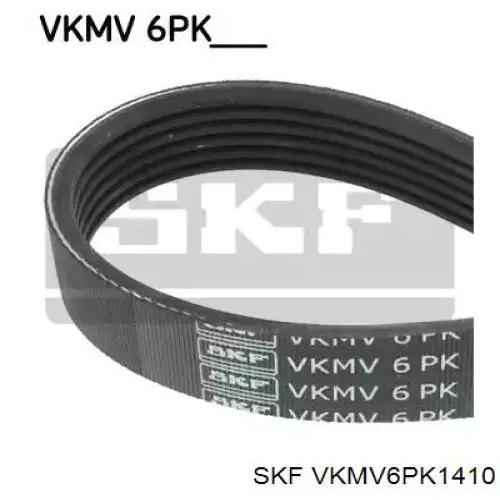 Ремень генератора VKMV6PK1410 SKF