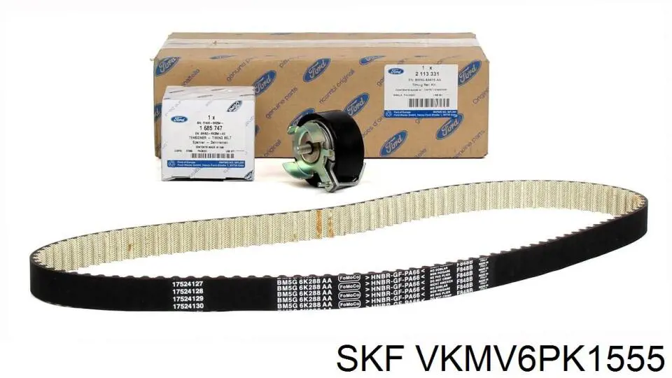 VKMV6PK1555 SKF Поликлиновый ремень