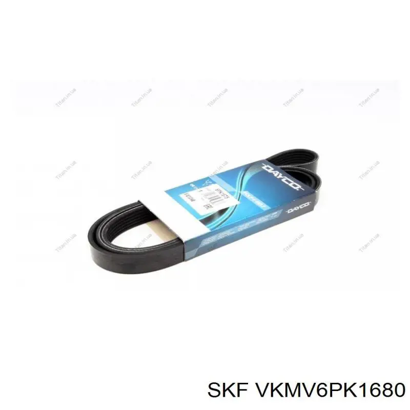 VKMV6PK1680 SKF Поликлиновый ремень