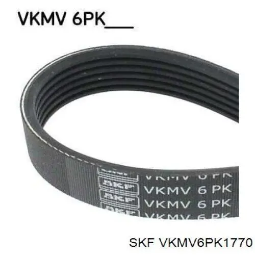 VKMV6PK1770 SKF ремень генератора