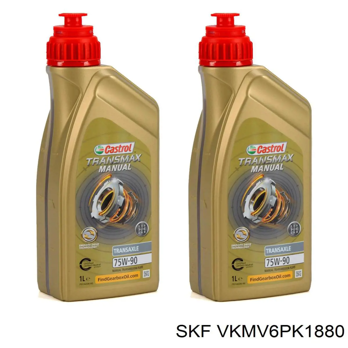 Ремень генератора VKMV6PK1880 SKF