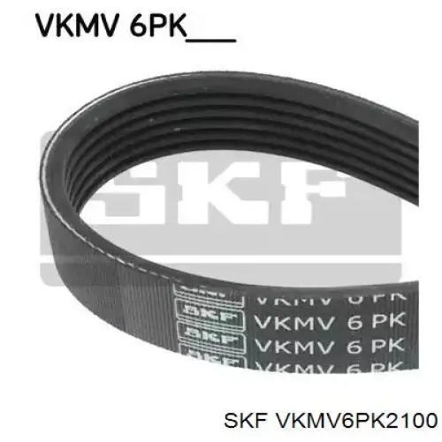 VKMV6PK2100 SKF correia dos conjuntos de transmissão