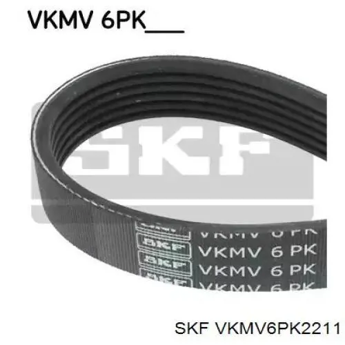 VKMV6PK2211 SKF correia dos conjuntos de transmissão