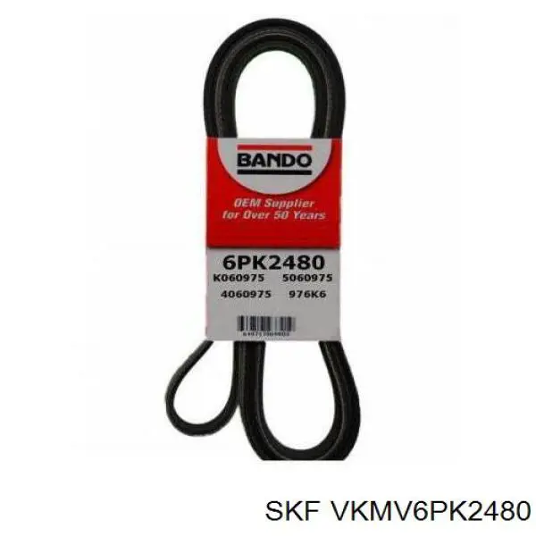 Клиновый ремень SKF VKMV6PK2480 цена, от 26.05 USD