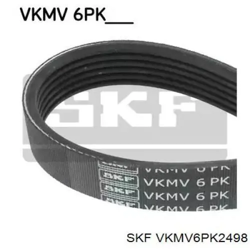 VKMV6PK2498 SKF ремень генератора