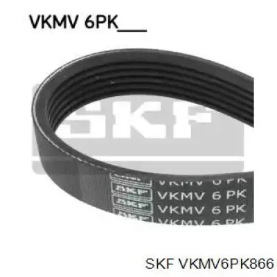 VKMV6PK866 SKF ремень генератора