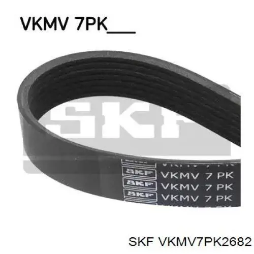 VKMV 7PK2682 SKF correia dos conjuntos de transmissão