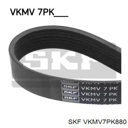 VKMV7PK880 SKF ремень генератора