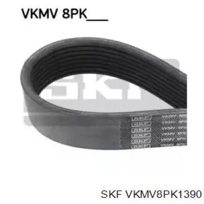 Ремень генератора VKMV8PK1390 SKF