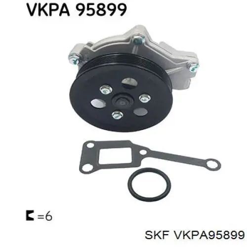 VKPA95899 SKF помпа