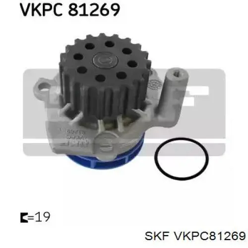 Bomba de agua VKPC81269 SKF