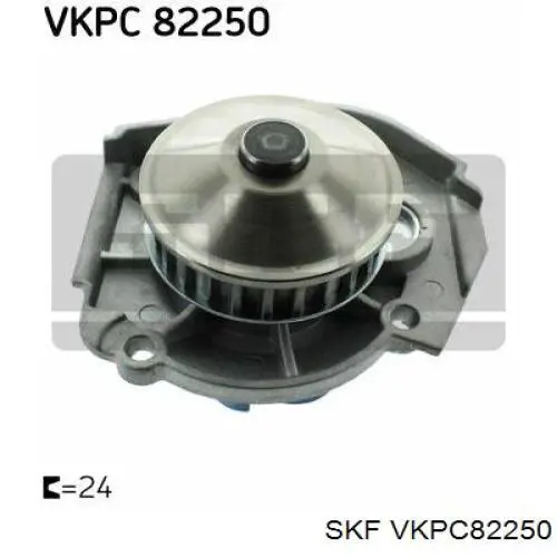 Помпа охлаждения SKF VKPC82250 цена, от 29.71 USD