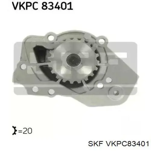VKPC83401 SKF помпа