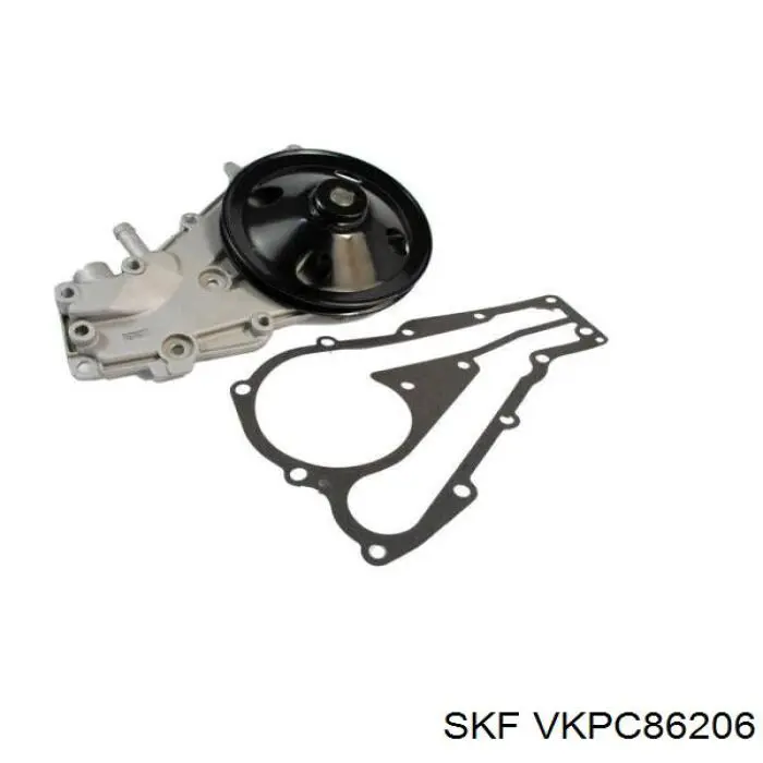 VKPC86206 SKF помпа водяная (насос охлаждения, в сборе с корпусом)