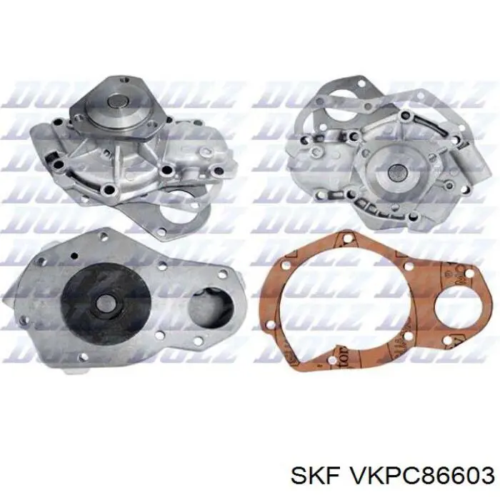 Помпа охлаждения SKF VKPC86603 цена, от 31.80 USD
