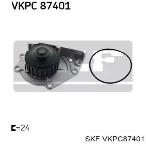 VKPC87401 SKF помпа