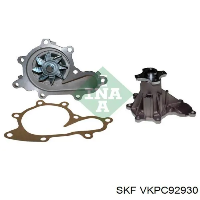 Купить VKPC92930 SKF Насос охлаждения