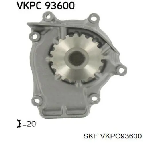 Помпа VKPC93600 SKF