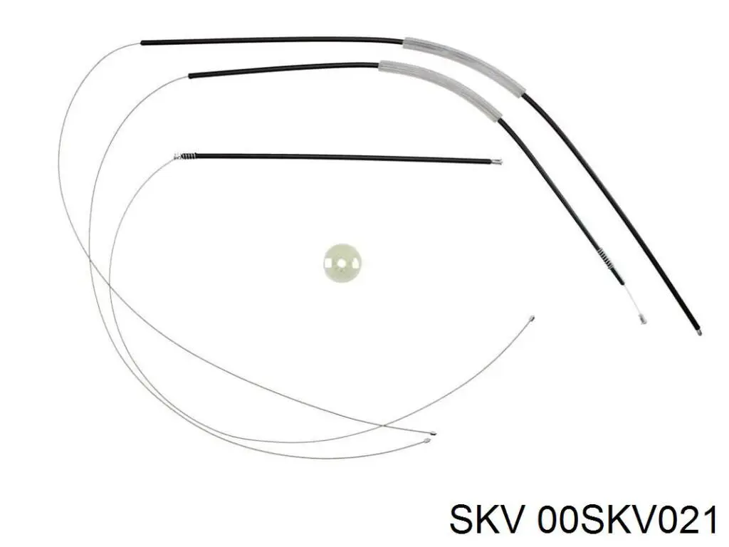 00SKV021 SKV Механизм стеклоподъемника передней левой двери