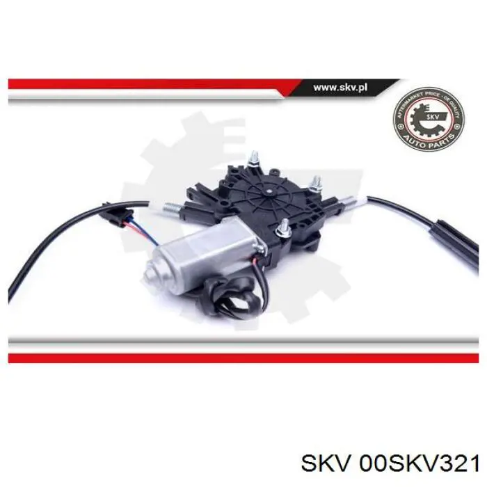 Механизм стеклоподъемника водительской двери SKV 00SKV321 цена, от 62.04 USD