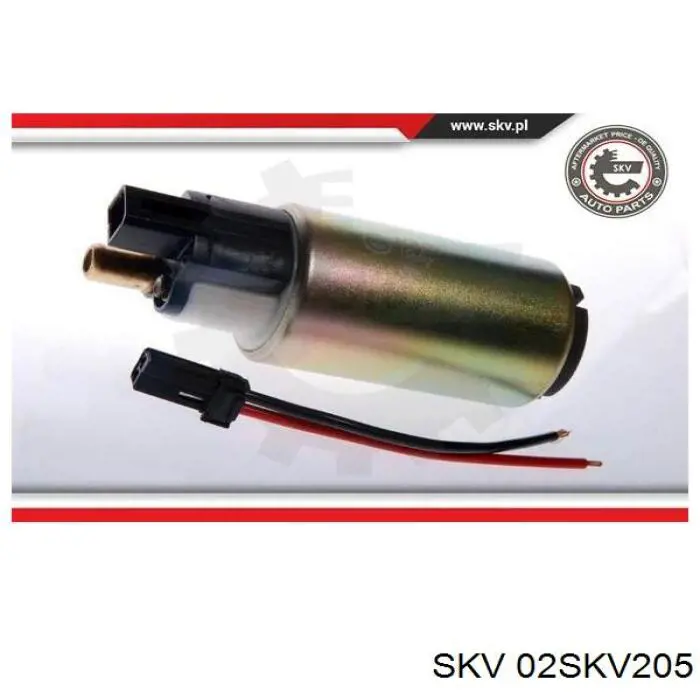 Купить 02SKV205 SKV Элемент-турбинка топливного насоса
