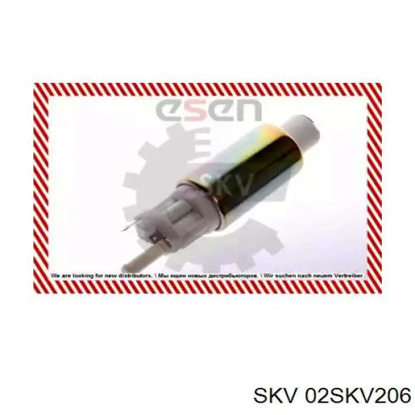 02SKV206 SKV Элемент турбинка топливного насоса