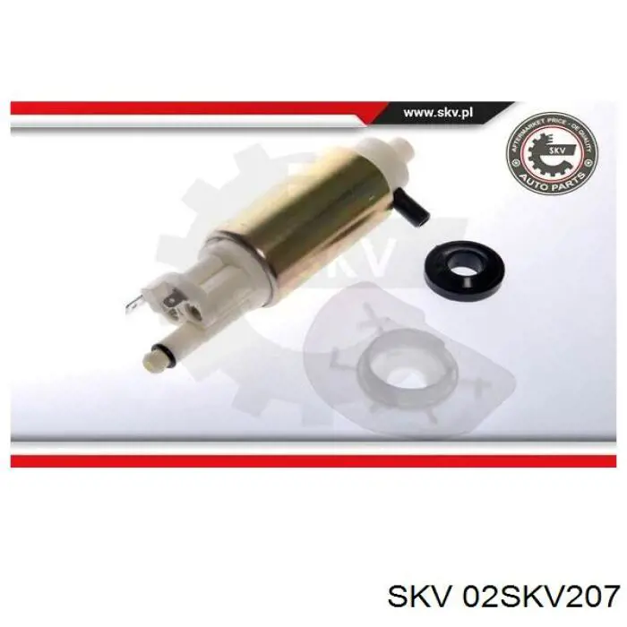 Купить 02SKV207 SKV Элемент-турбинка топливного насоса