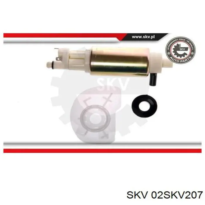 Элемент-турбинка топливного насоса 02SKV207 SKV