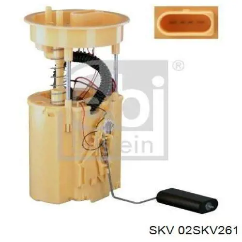 Элемент-турбинка топливного насоса SKV 02SKV261 цена, от 40.56 USD