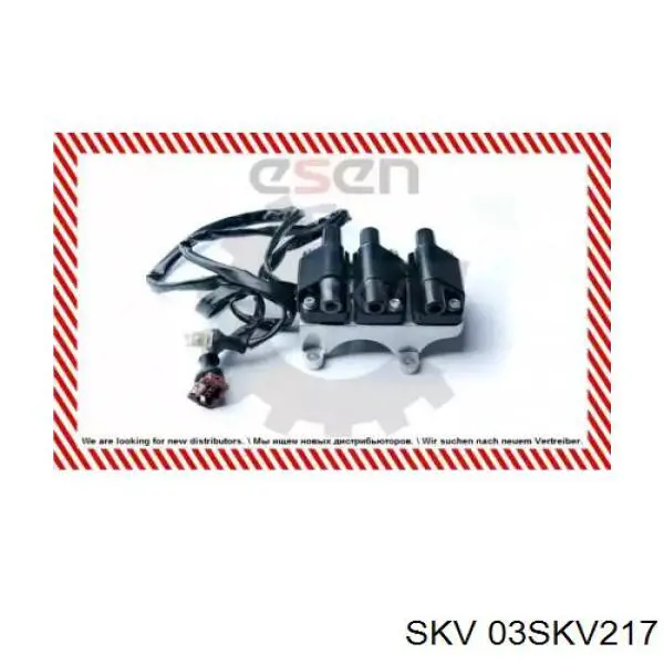 Катушка зажигания 03SKV217 SKV